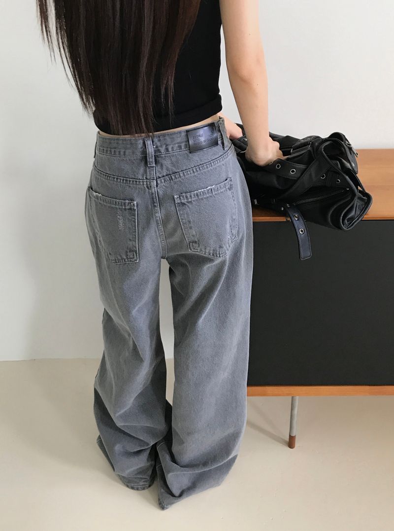 [ORIGINAL] Vine Straight Wide Denim Pants