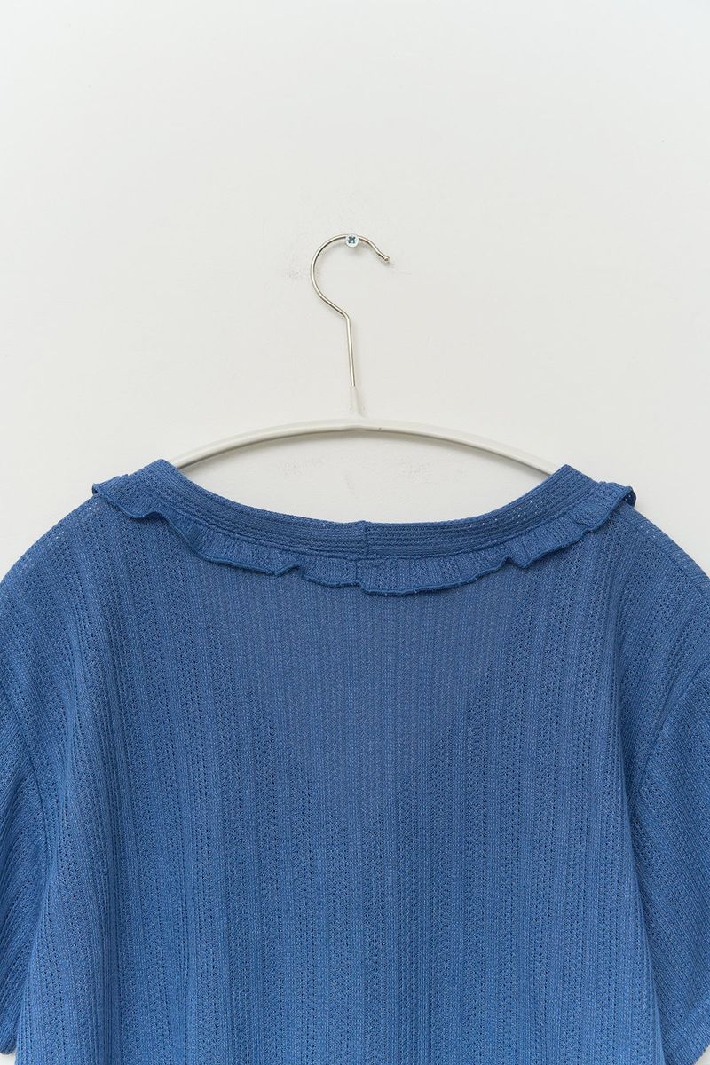 (W) Sua Ruffle Cardigan