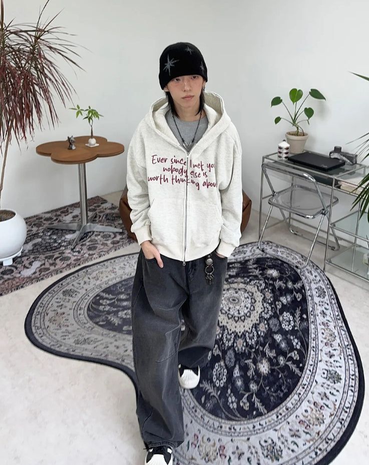 ラフカーブドウォッシュドデニムパンツ