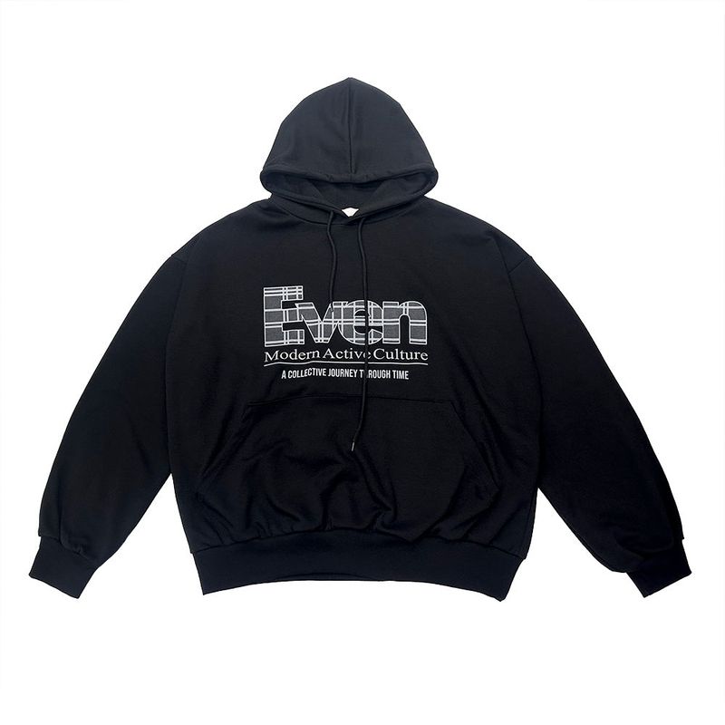 Iglen Check Over Hoodie