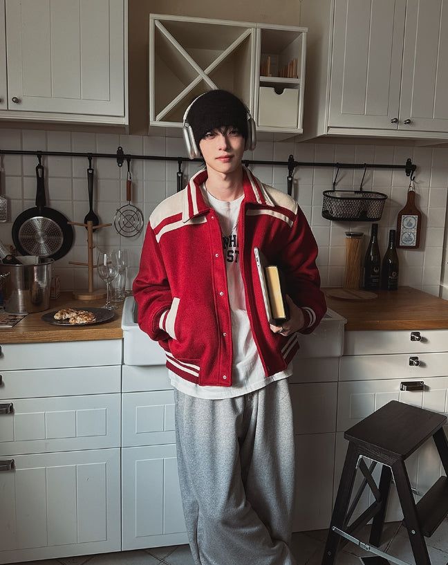 Nouz Pintuck Belted Balloon Brushed Sweatpants