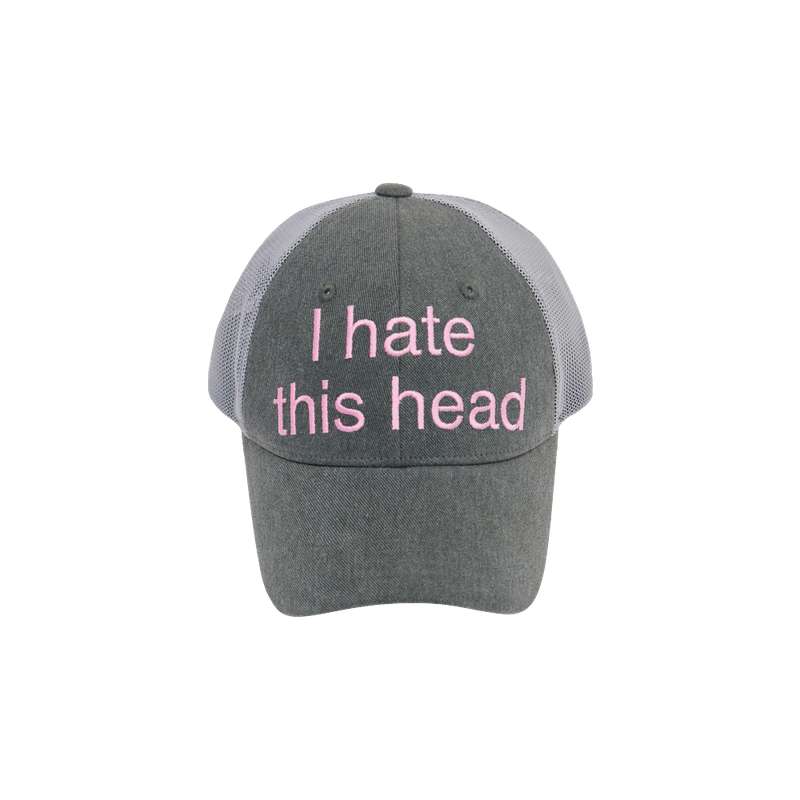 CRAPPYROOM（クラッピールーム）の「I HATE THIS HEAD MESH CAP (GRAY)（Hats）」
