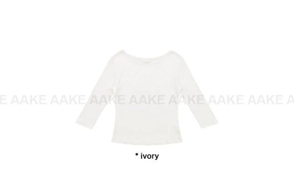 TENCEL LAYERED 3/4 TEE