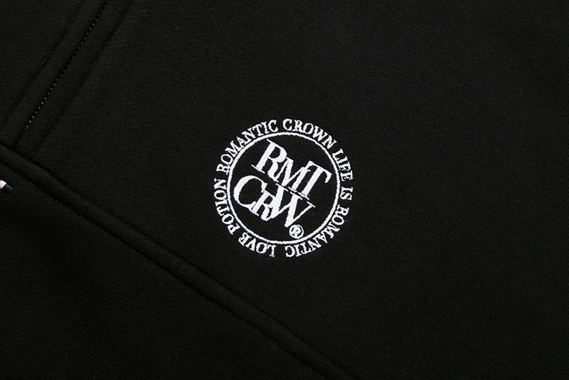 CIRCLE LOGO COTTON ANORAK_BLACK