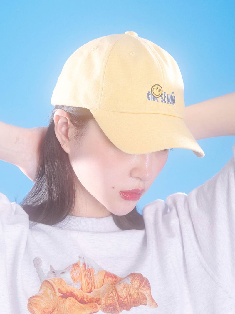 0 9 smile studio ball cap