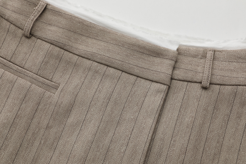Modern Layered Stripe Skirt