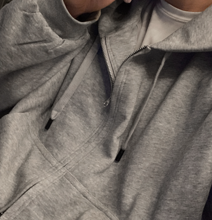 【Setup】 Aiden Winter Quilted Sweatshirt Padded Setup