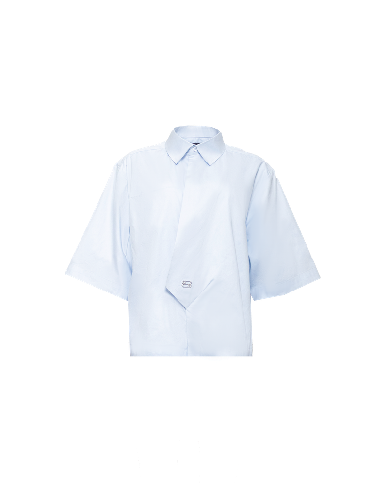 POSH BOXY SHIRT - BLUE