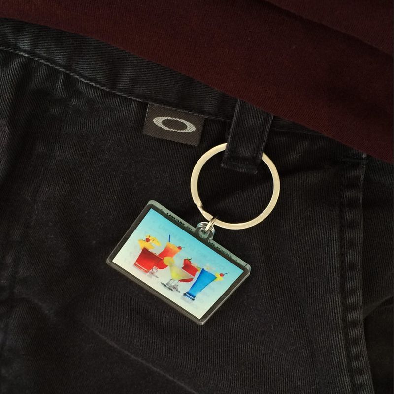 cocktail key ring