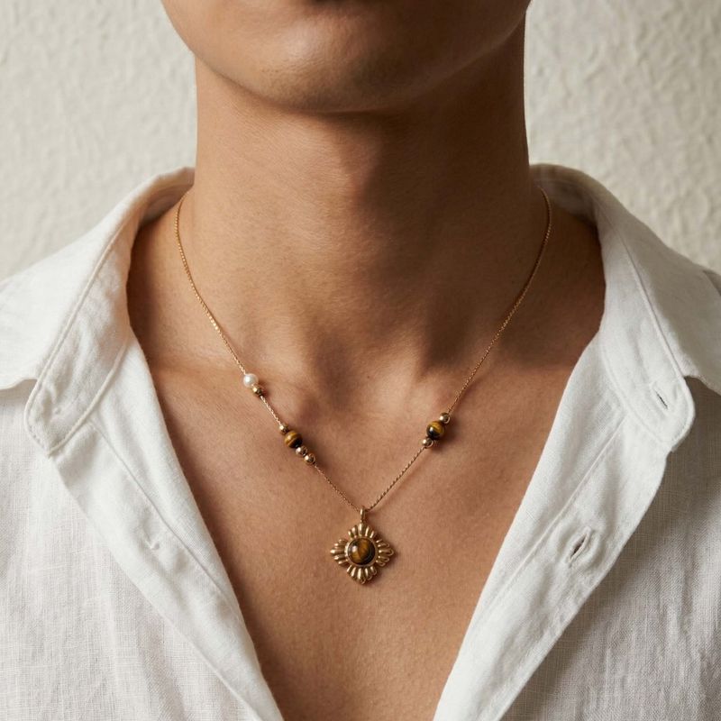 Solar Core Choker Necklace