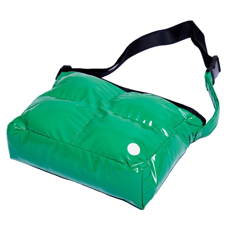 2WAY PADDED MESSENGER BAG_GREEN