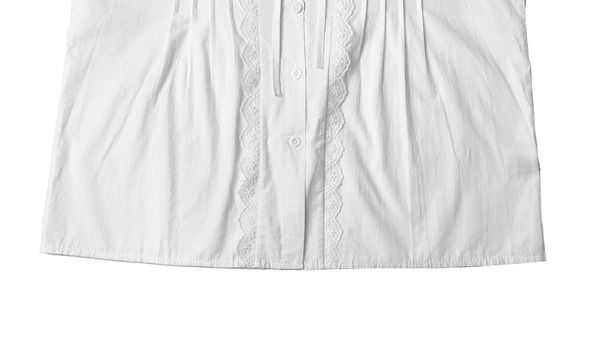 Niro Pintuck Strap Long Sleeve Blouse