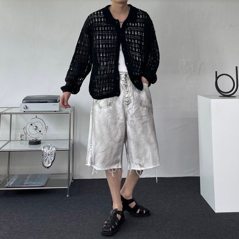 SK Dirty Bermuda Pants (M ~ L)