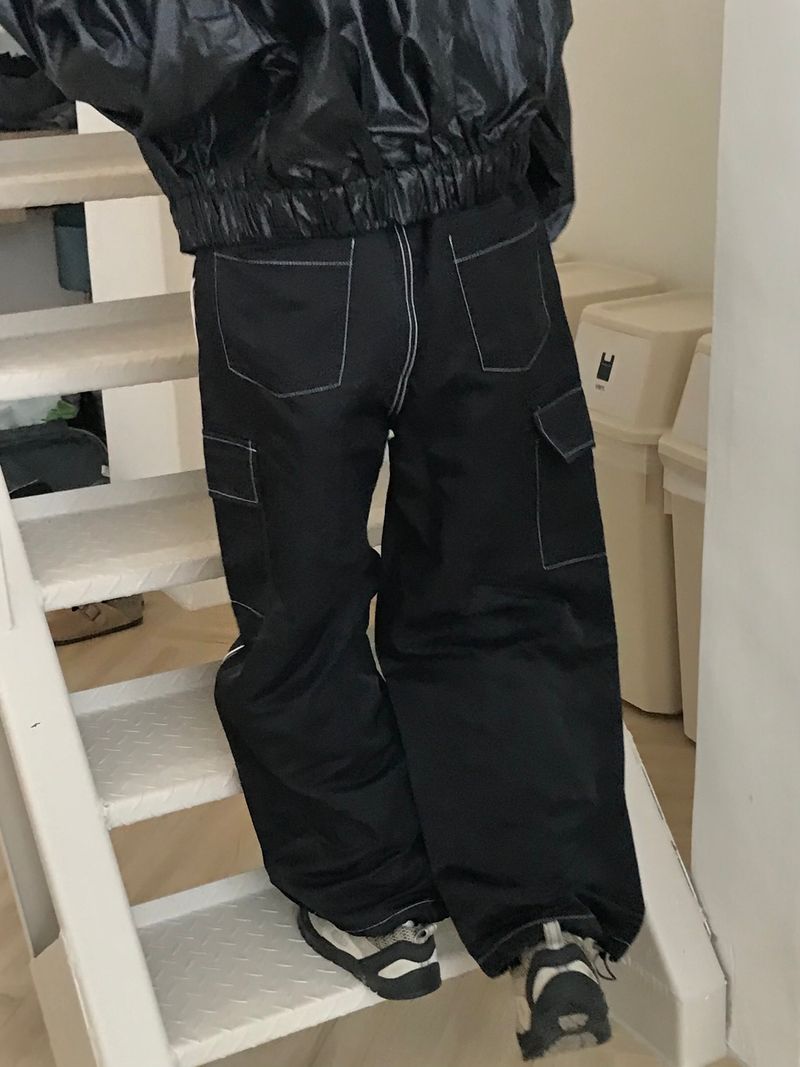 フェインステッチカーゴパンツ
