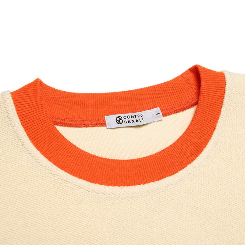 AMALFI INSIDE-OUT SWEATSHIRT [CREAM]
