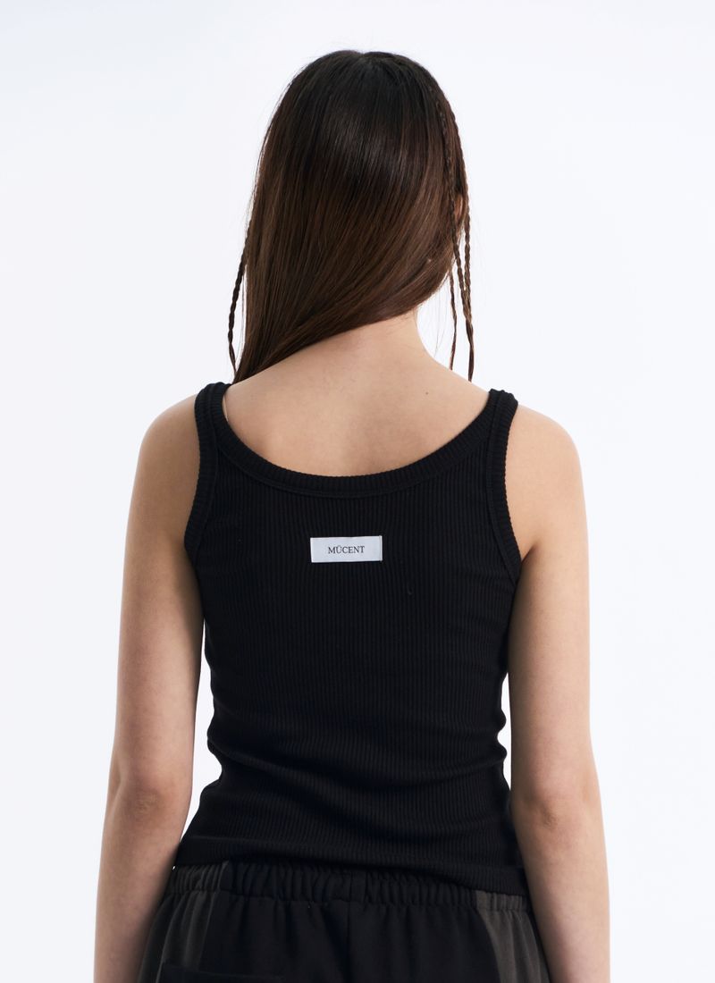 BACK DETAIL SIGNATURE SLEEVELESS (6color)