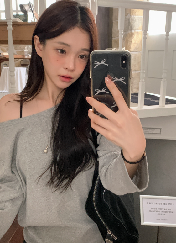 SHOPPERLAND(ショッパーランド)の「KI One Shoulder Loose Long Sleeve T-Shirt (5color)(Tops)」