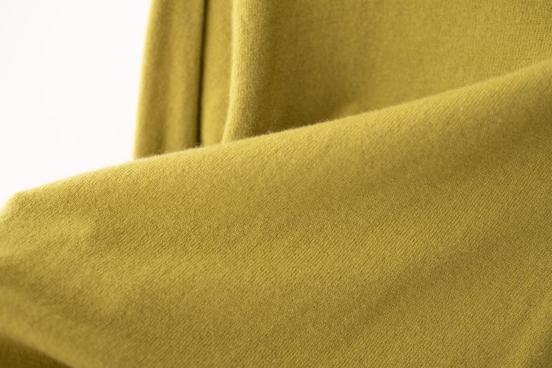 Cashmere turtle neck knit (Mustard)