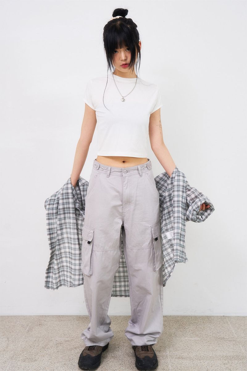 Camilla basic crop T-shirt