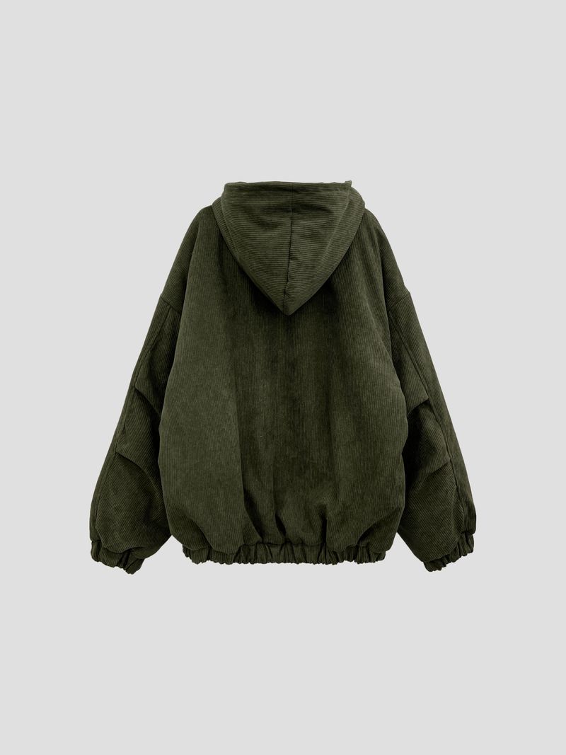 Number Jack Corduroy Hooded Jacket 3C