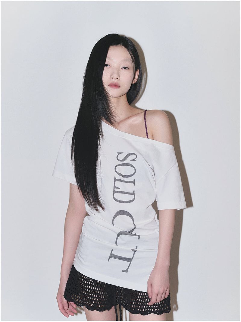 ORIGHH（オライ）の「Soldout Off-Shoulder Short Sleeve T-Shirt（Tops）」