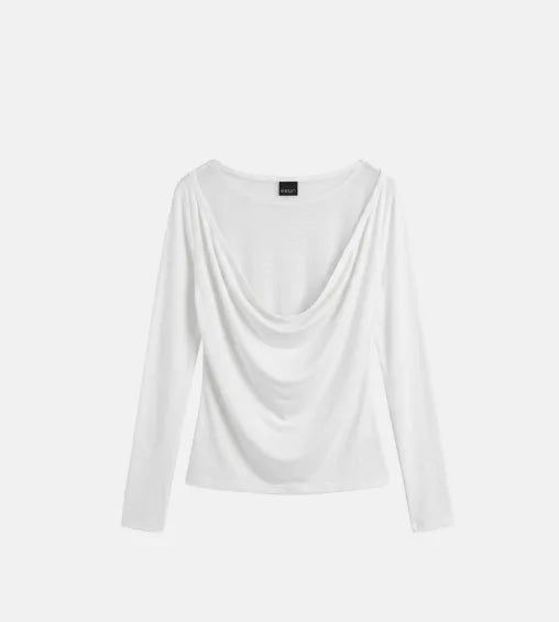 26FW★ [ EEUN MADE ] Drape Back Top