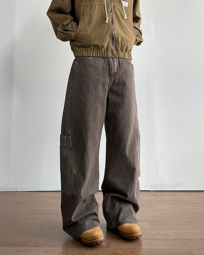 Roden Curved Dyeing Pants