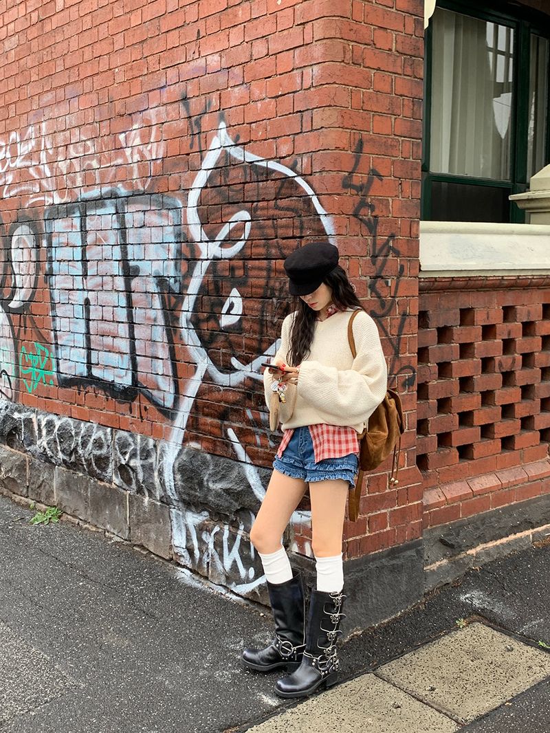 [MADE] Mohalf Tartan Checkered Shirt