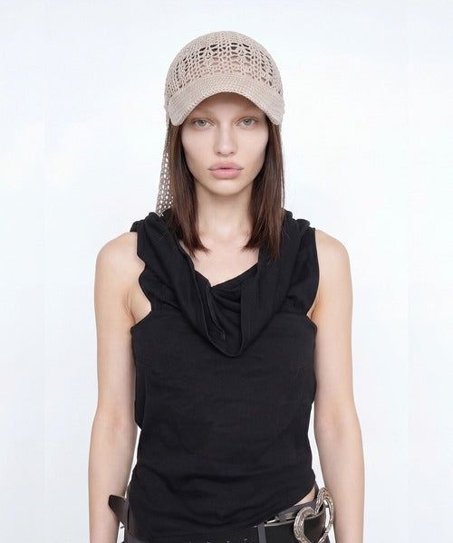 OPEN KNIT CAP