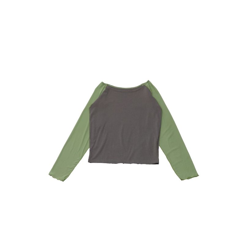 sleeve switching tops