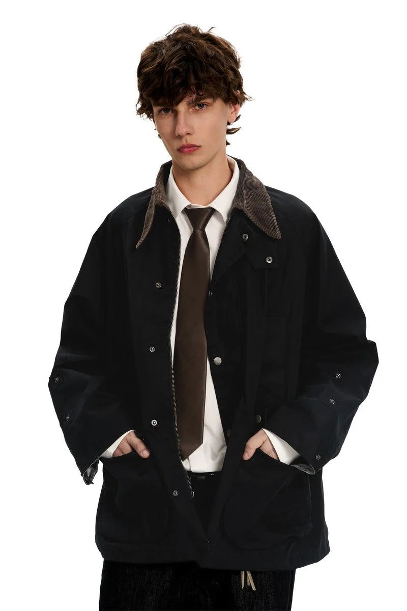 CZ Basicsの「Corduroy Collar Casual Jacket(Jackets/Outerwear)」