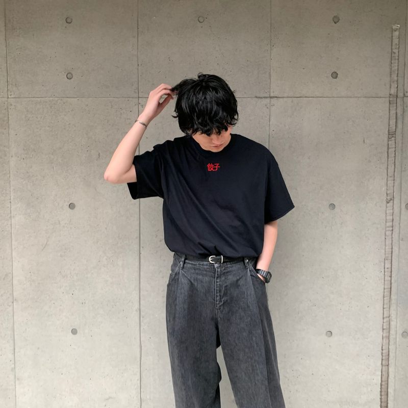 ふくだ  餃子刺繍Tshirt