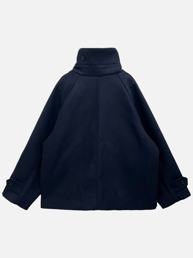 Blended Neck Bijou Line Short Coat (3c)