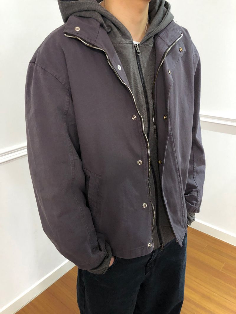 WASHED SHORT FIELD JACKET