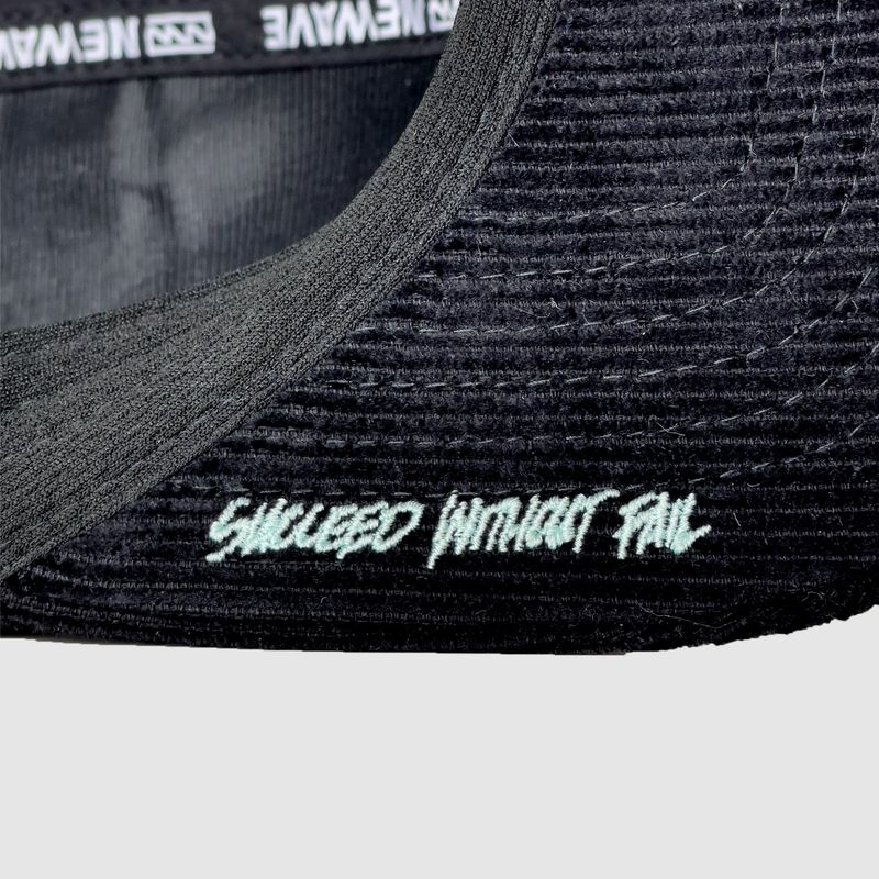 Black Corduroy 5 Panel