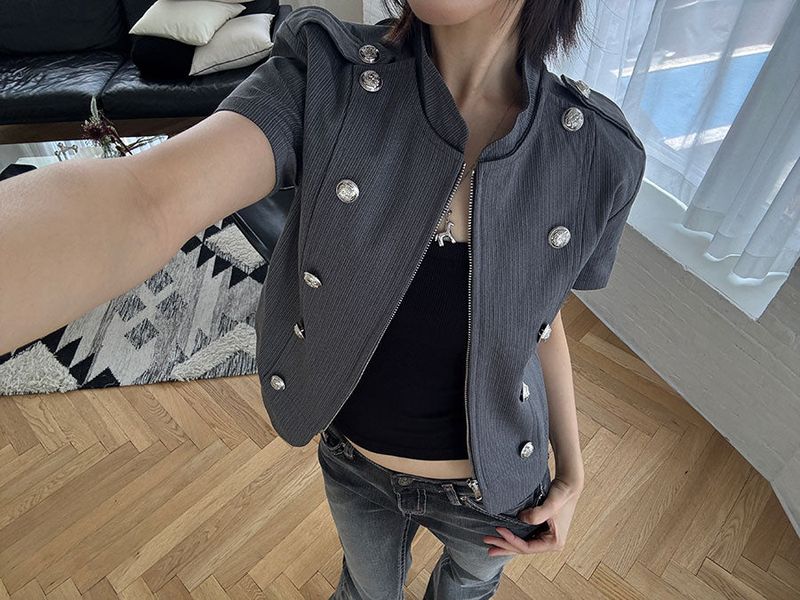 NAPOLEON HALF JACKET (2color)