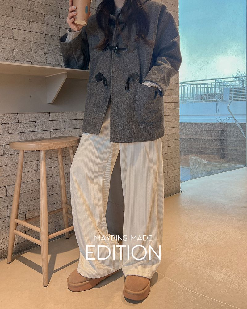 【MADE】Corduroy banding pants