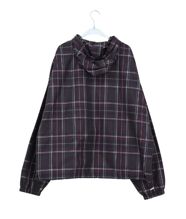 [unisex] Silphyd Over Fit Check Windbreaker Jacket