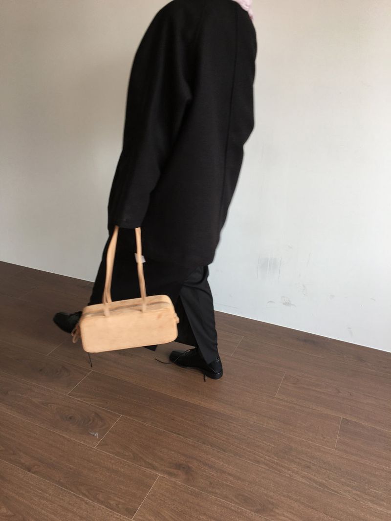 Classic High Neck Half Coat (2 Colors)