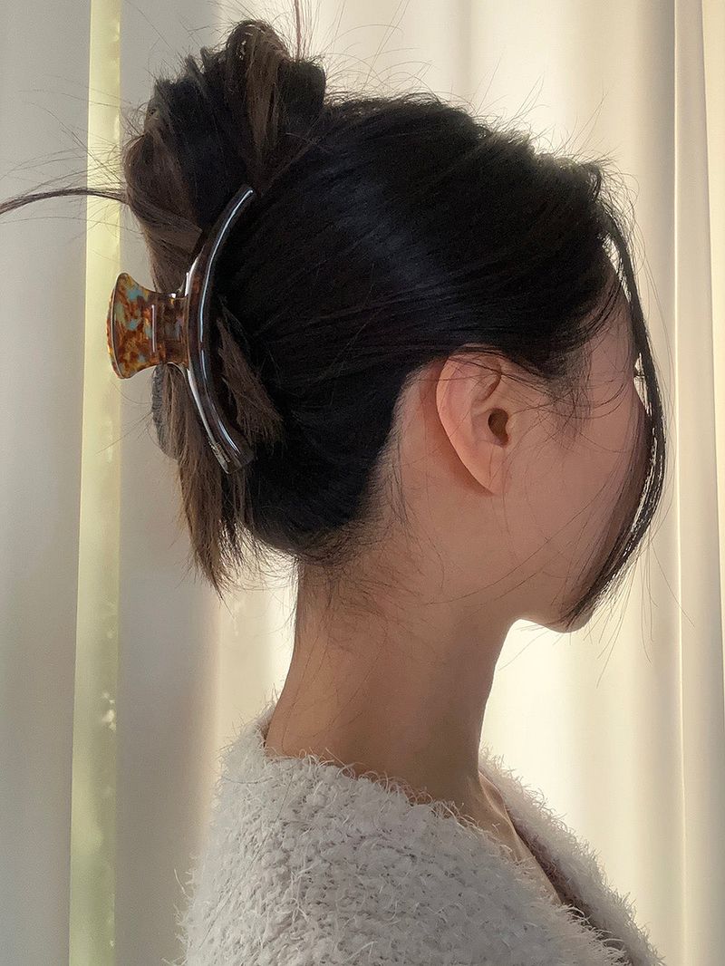 Curve hair clip (7color)