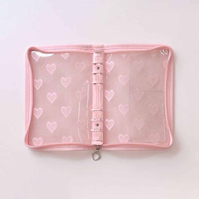 [A6] Heart Lover's Club: 6-ring diary cover