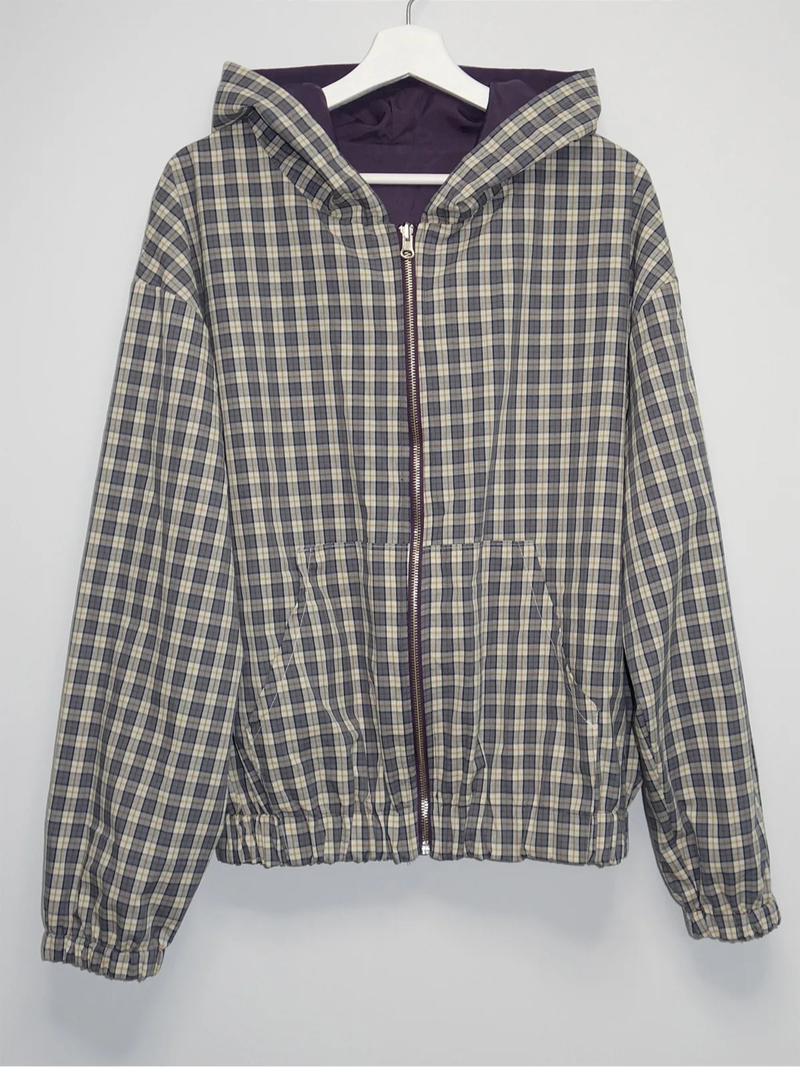 crinkle reversible jacket