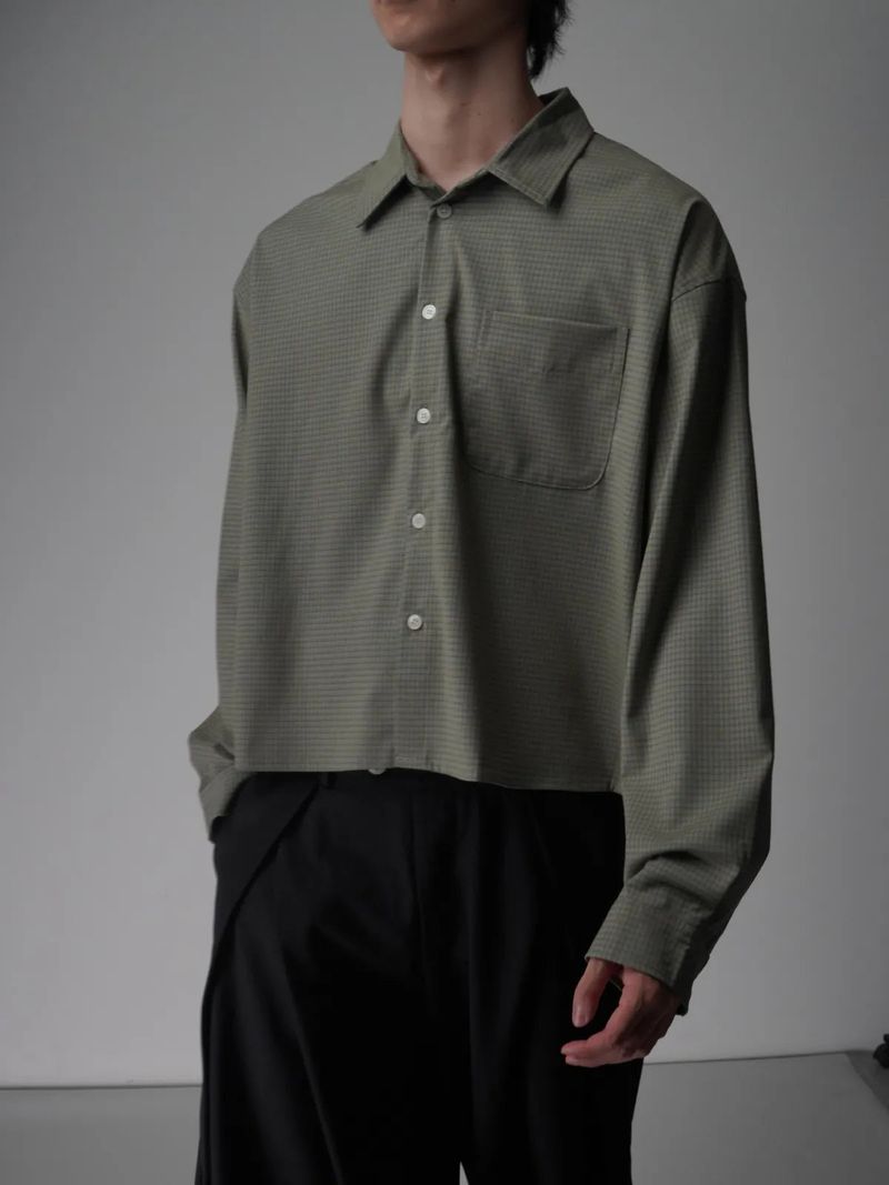 RB53 Boxy Micro-Check Shirt