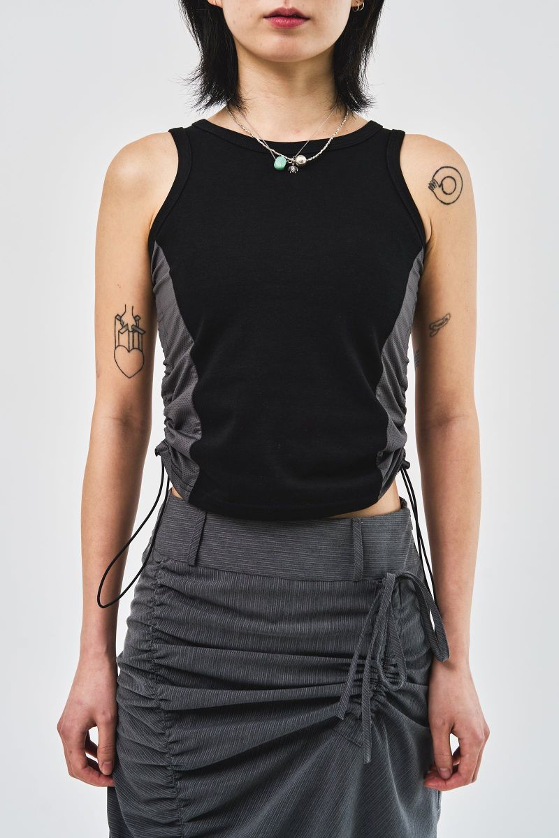 (W) Lit Mesh Sleeveless (3color)