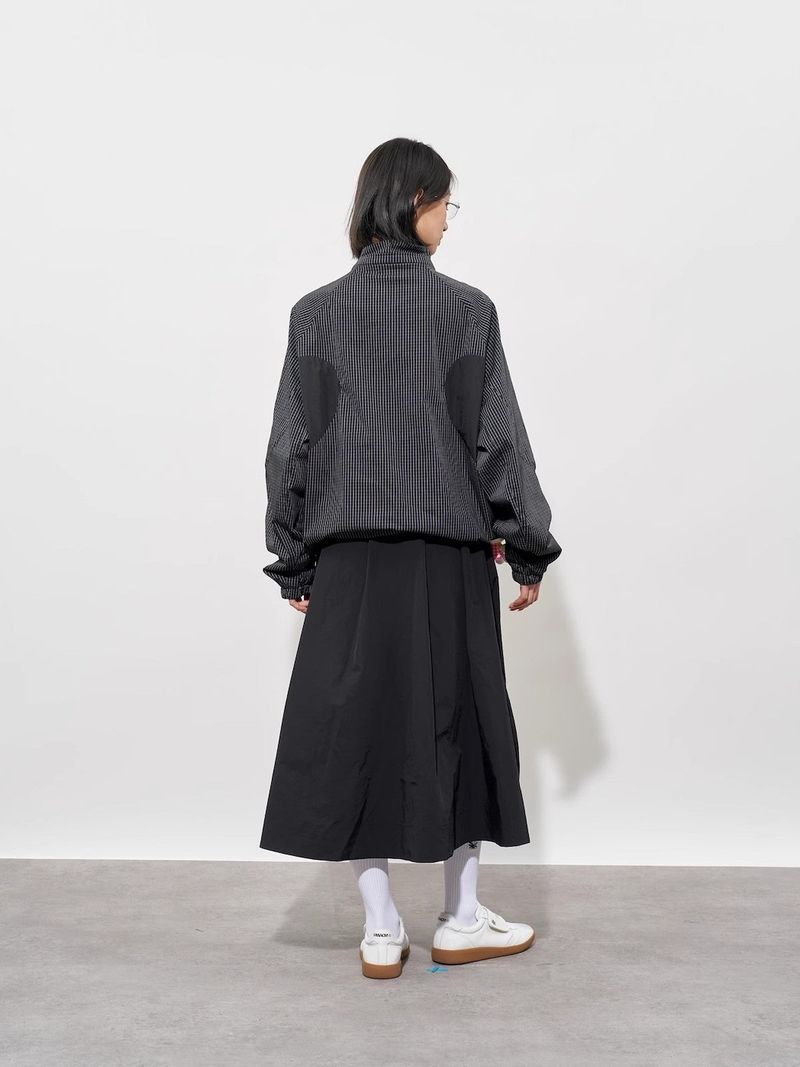 FMACM Removable Hat Half Zip Pullover Jacket