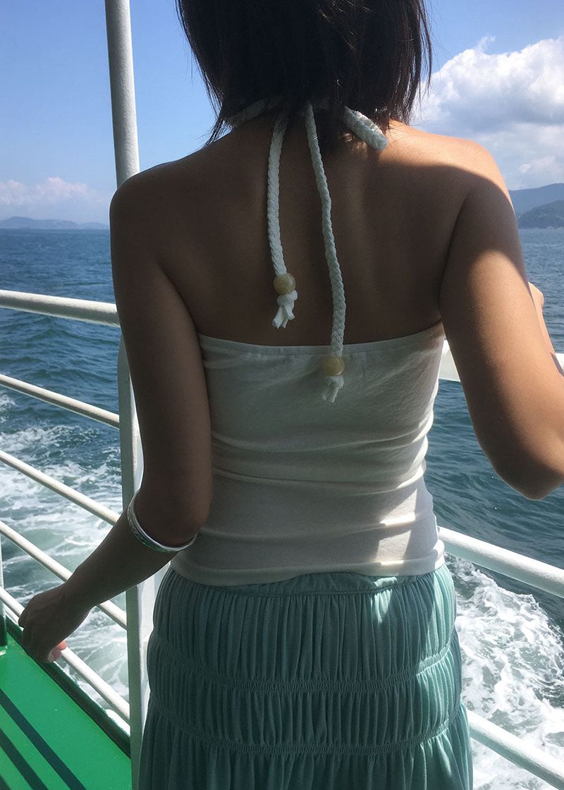ROPE HALTER TOP