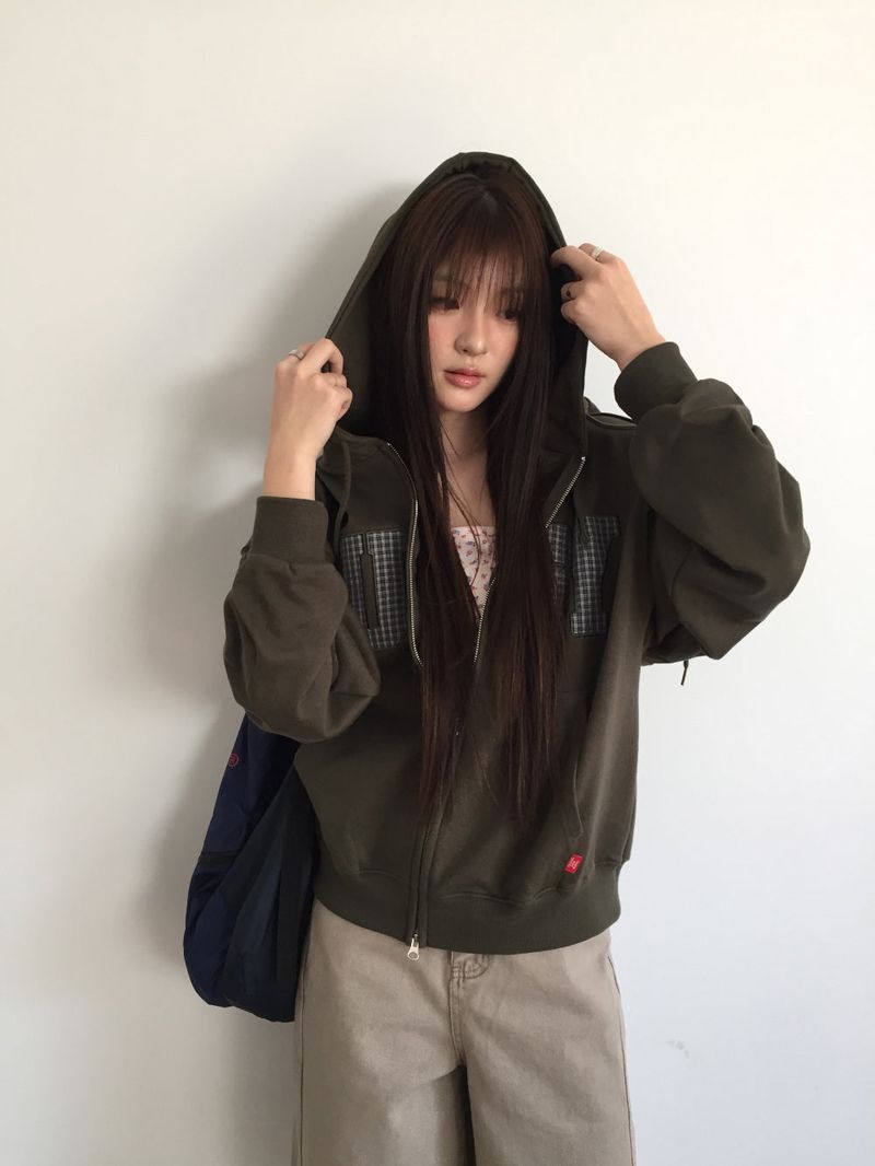 YWD DUGY HOODIE ZIP-UP