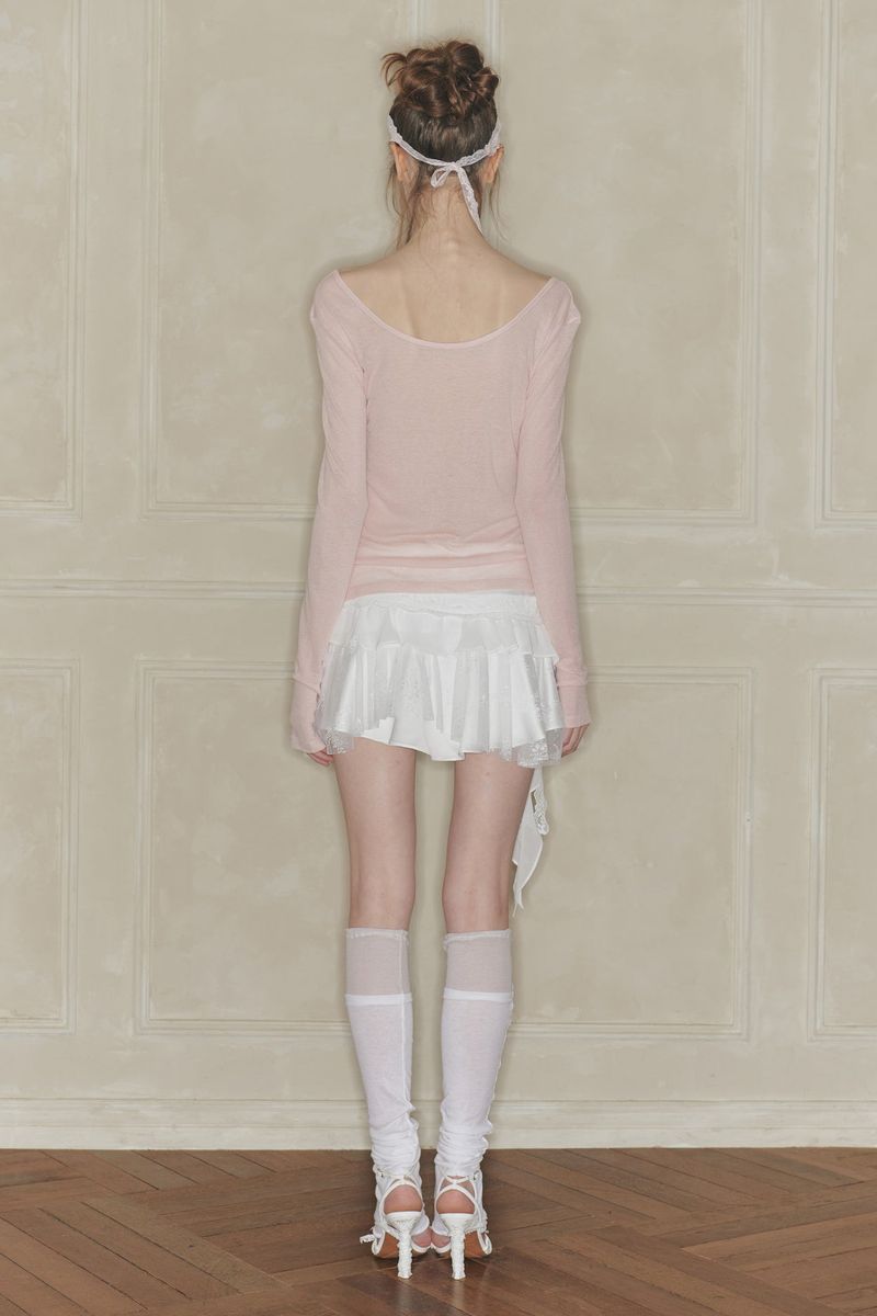 DUSK GRAPHIC TEE pink