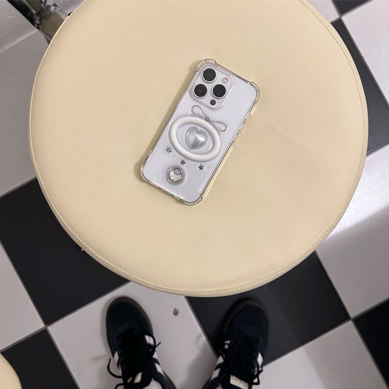 teenlee（ティンリー）の「[made]"サークルハート"ケース（スマホグッズ/小物）」