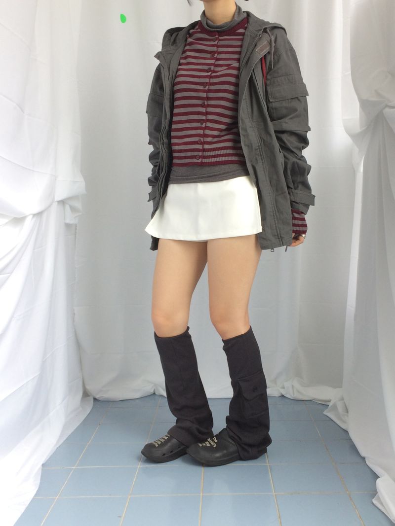 Vintage Pocket Half Bomber Jacket